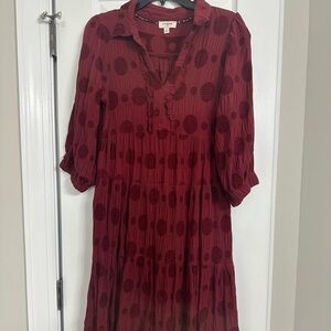 Umgee Crimson Dress